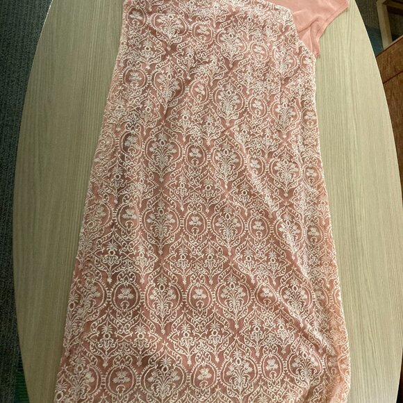 Sundance Womens Dress Coral Rose Palace Embroidered Short Sleeve Dress XS Midi - Picture 3 of 3